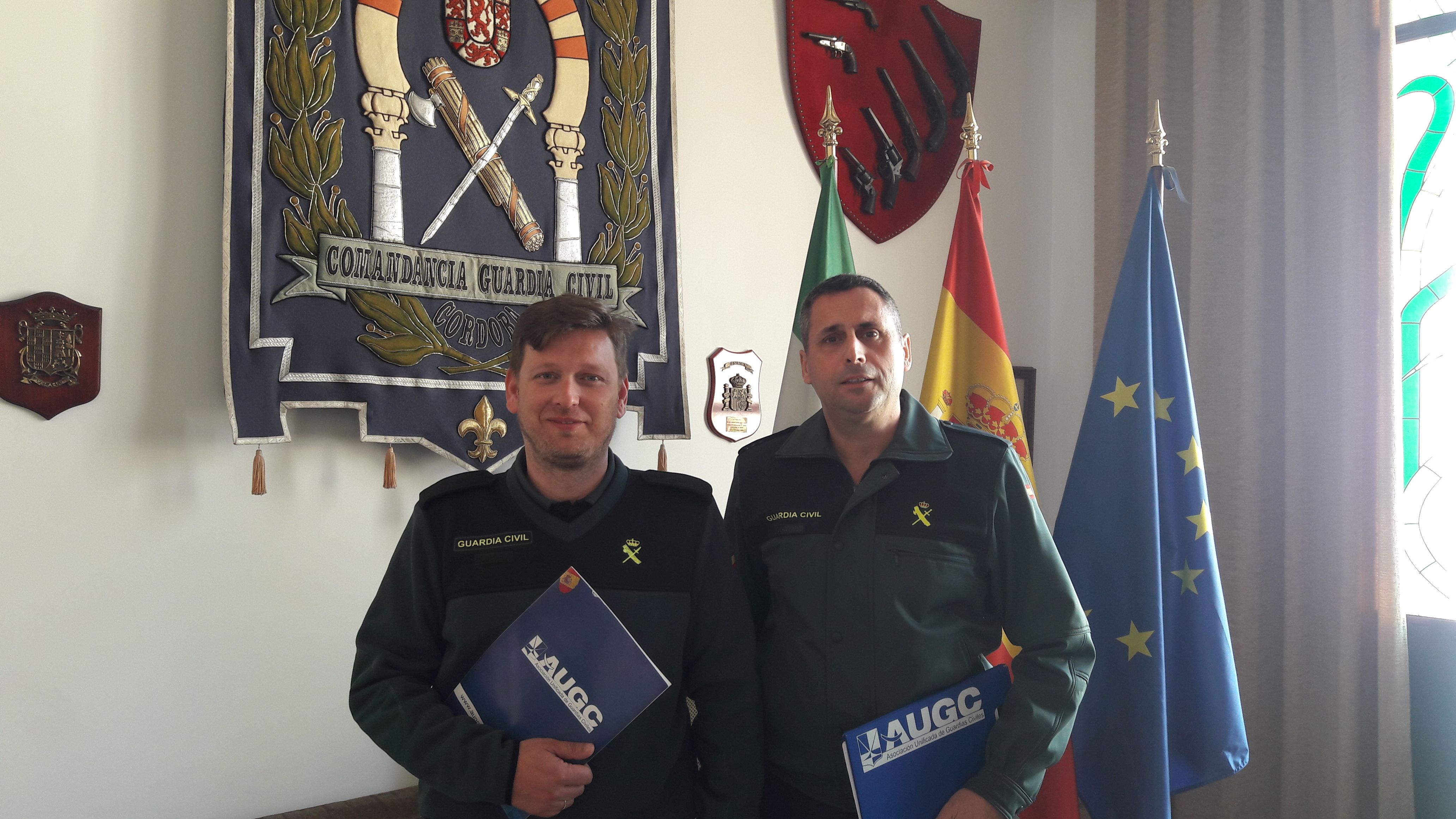 AUGC asiste a la reunión del Jefe de la Comandancia de Córdoba con las asociaciones profesionales