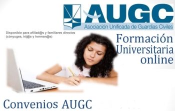 Convenios AUGC. Cursos Universitarios para afiliados y familiares