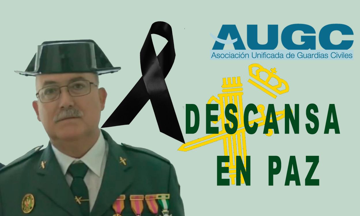 Lamentamos comunicar el fallecimiento de otro guardia civil como consecuencia del coronavirus