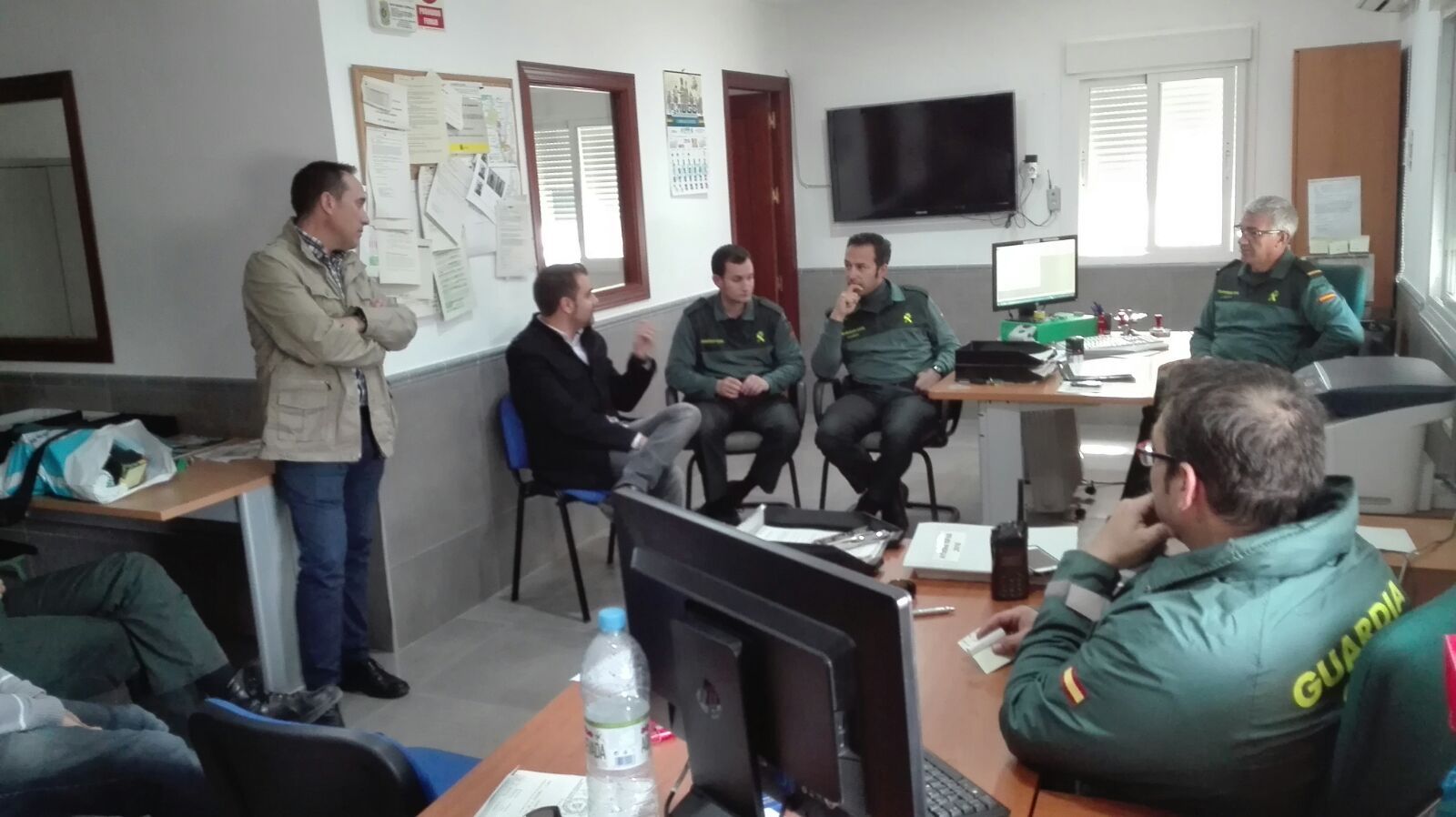 AUGC SEVILLA CON SUS AFILIADOS DE LA RODA DE ANDALUCIA Y BADOLATOSA