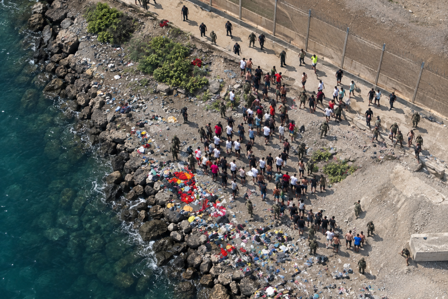 Dos guardias civiles agredidos en Ceuta y un militar con el peroné fracturado en menos de 24 horas