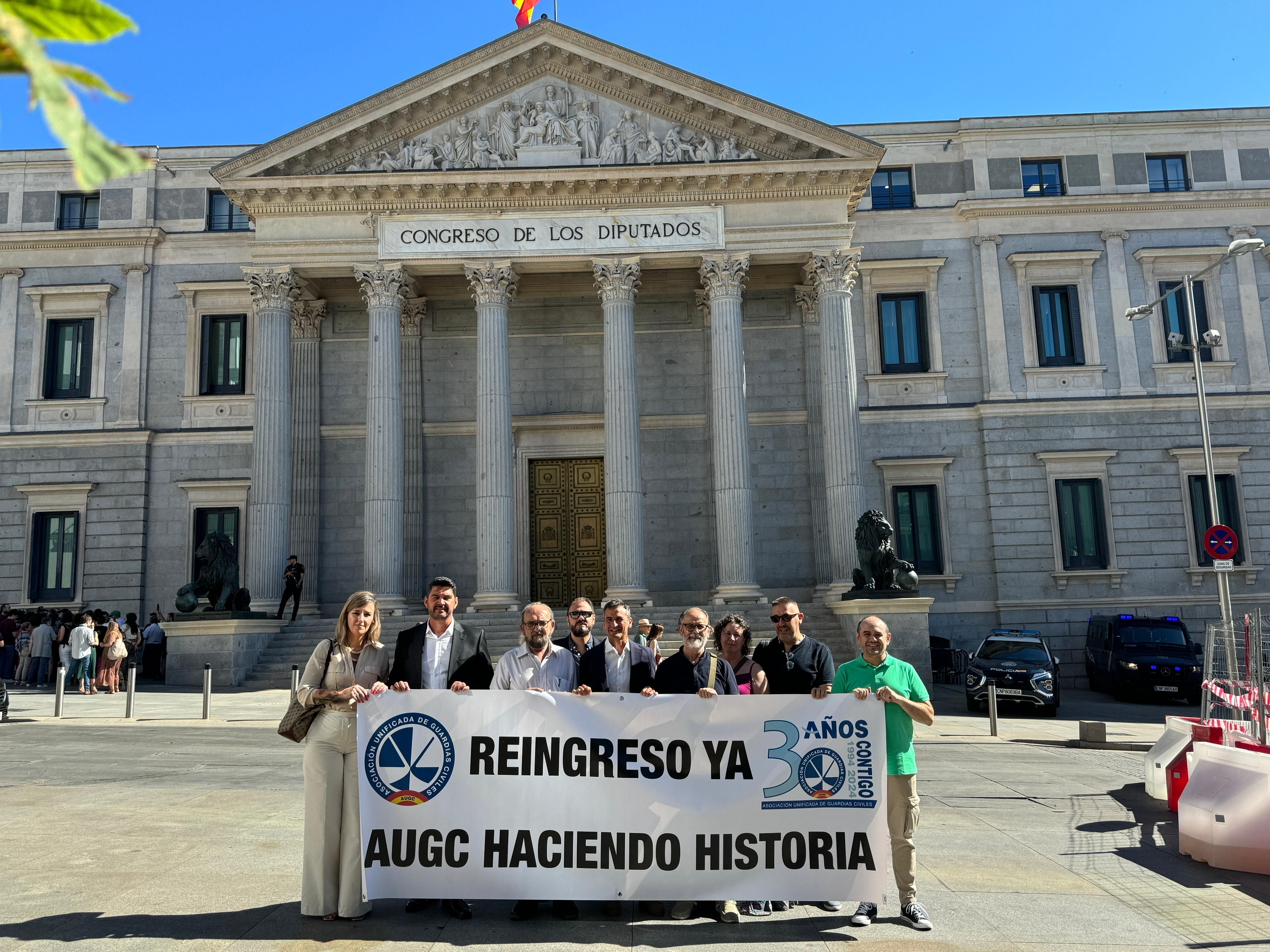 Día histórico para AUGC: El BOE publica oficialmente la rehabilitación a antiguos guardias civiles expulsados injustamente