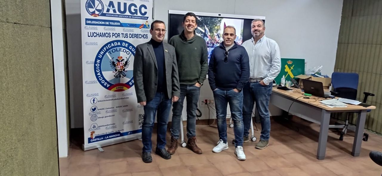 La Delegación de AUGC de Toledo celebra su Asamblea General Ordinaria con sus afiliados en la Compañía de Illescas