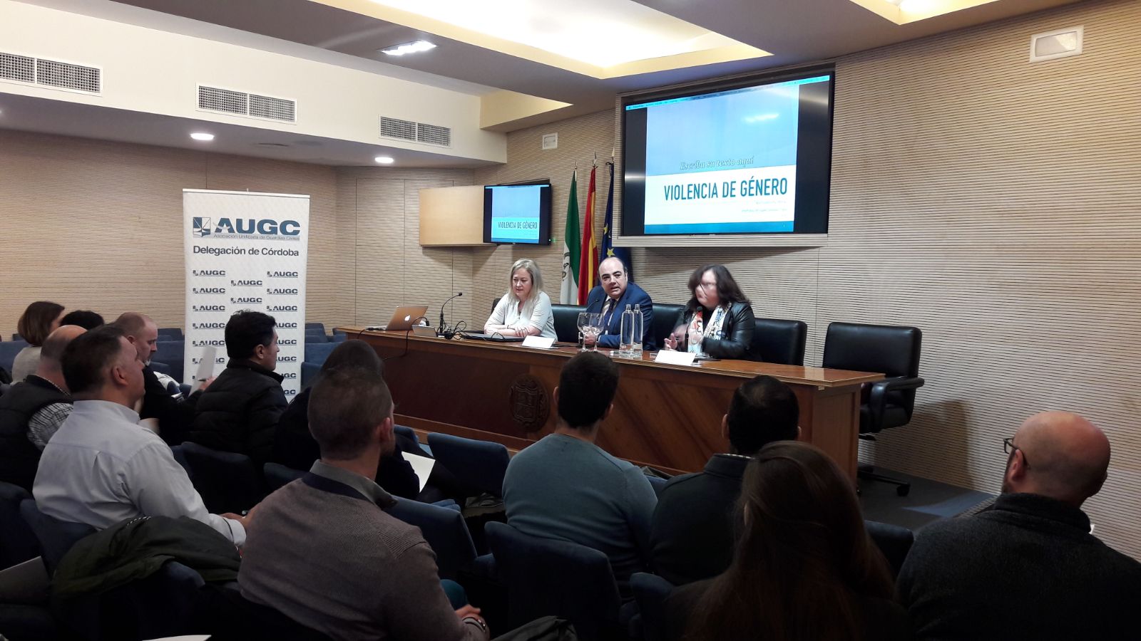 AUGC organiza en Córdoba un curso sobre violencia de género