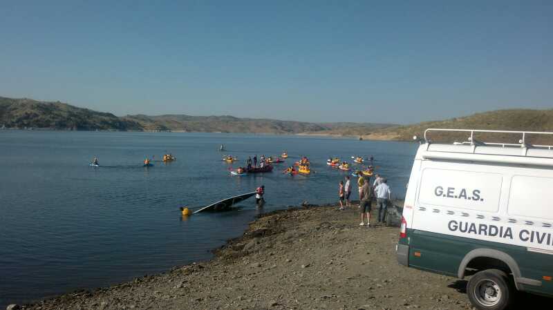 El Grupo Especialista de Actividades Subacuáticas de la Guardia Civil (GEAS) en Extremadura, inoperativo