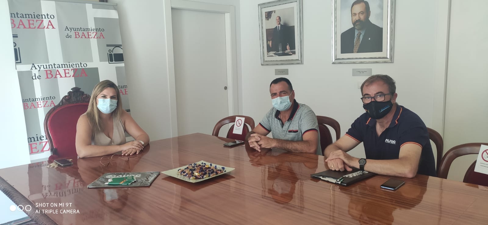 AUGC Jaén se reúne con la alcaldesa de Baeza