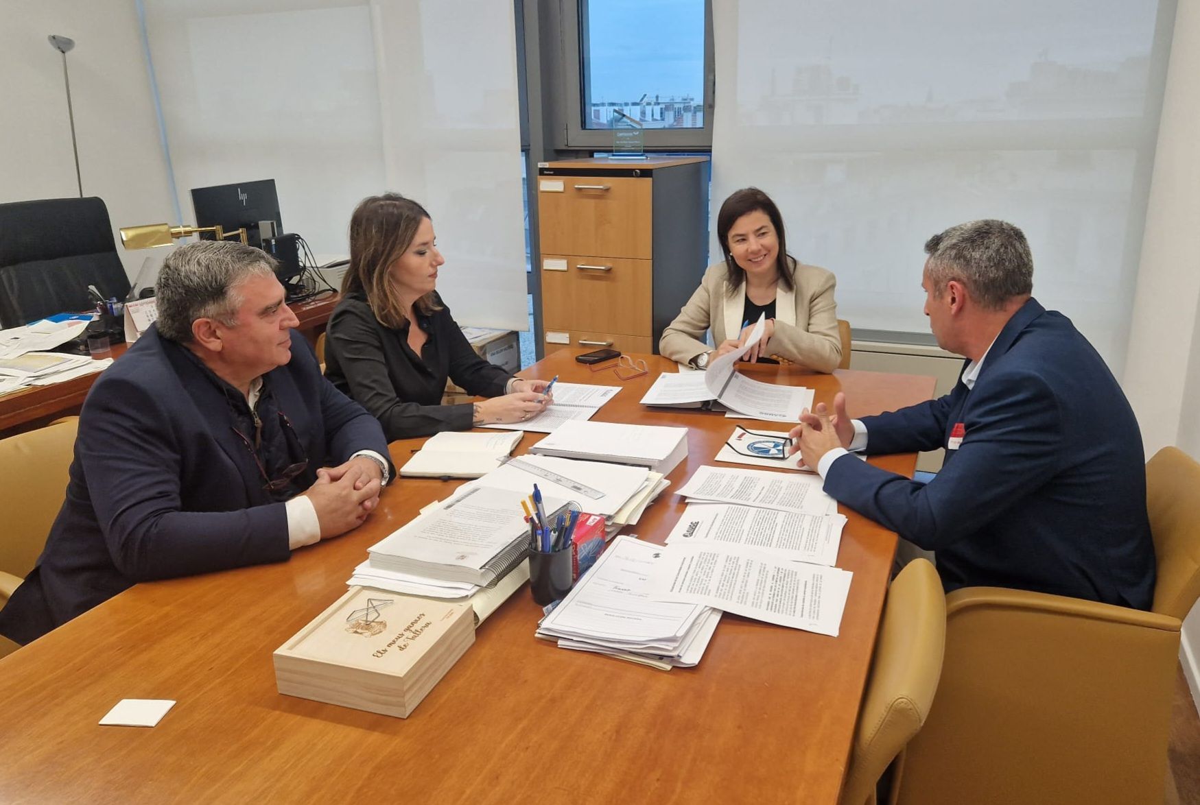 AUGC traslada a la portavoz del PP en la Comisión de Interior sus propuestas para mejorar los Servicios de Protección y Seguridad