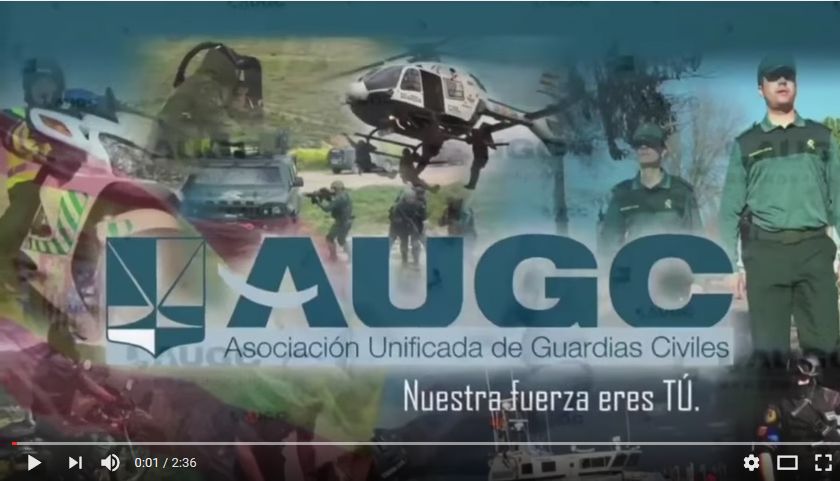 AUGC invita a los guardias civiles a afiliarse en un vídeo que recuerda por qué es la primera asociación profesional en el Cuerpo