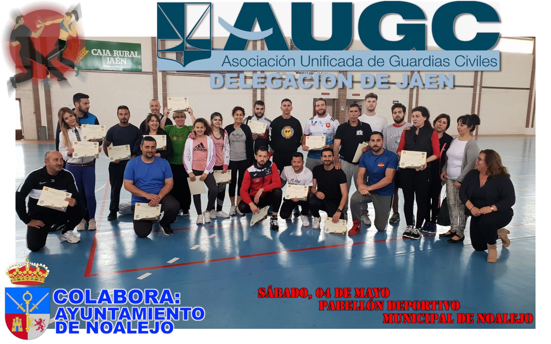 Celebrada I Jornada Defensa Personal en Noalejo
