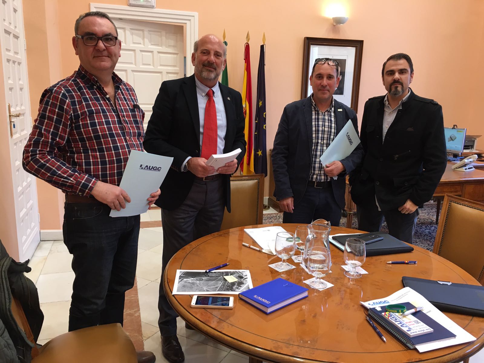 AUGC se reúne con el nuevo Subdelegado del Gobierno en Sevilla para darle a conocer las principales reivindicaciones de los guardias civiles