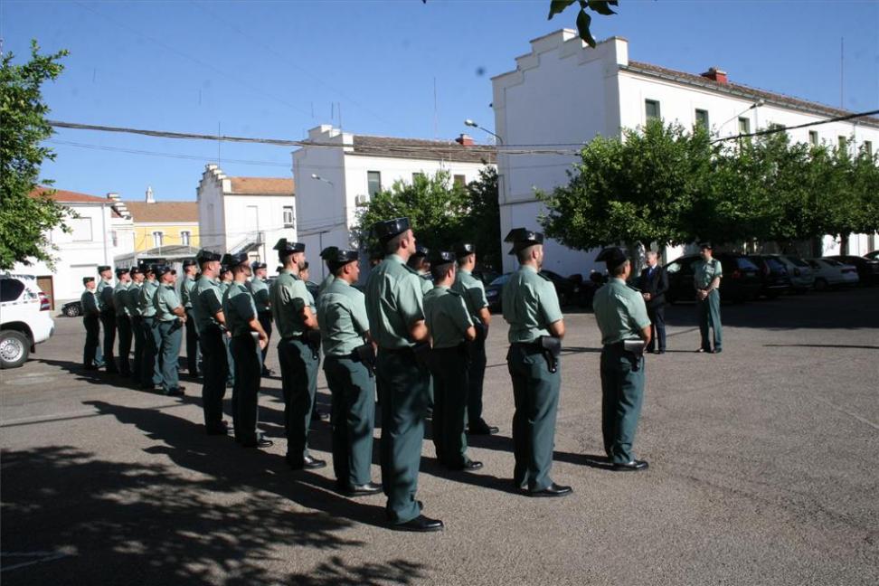 Los nuevos destinos no aumentan la plantilla de la Guardia Civil en la provincia de Córdoba