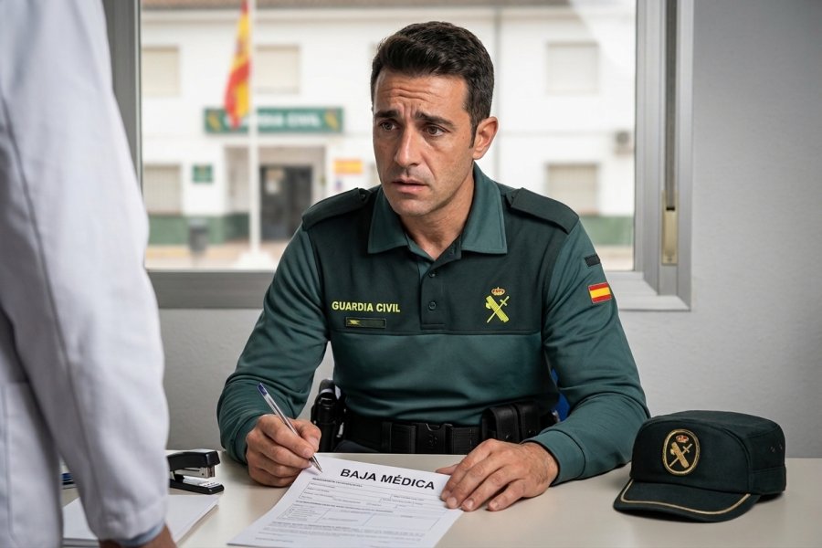 AUGC denuncia que una instrucción interna sin publicar que contradice un Real Decreto y permite usar la baja médica como herramienta de control