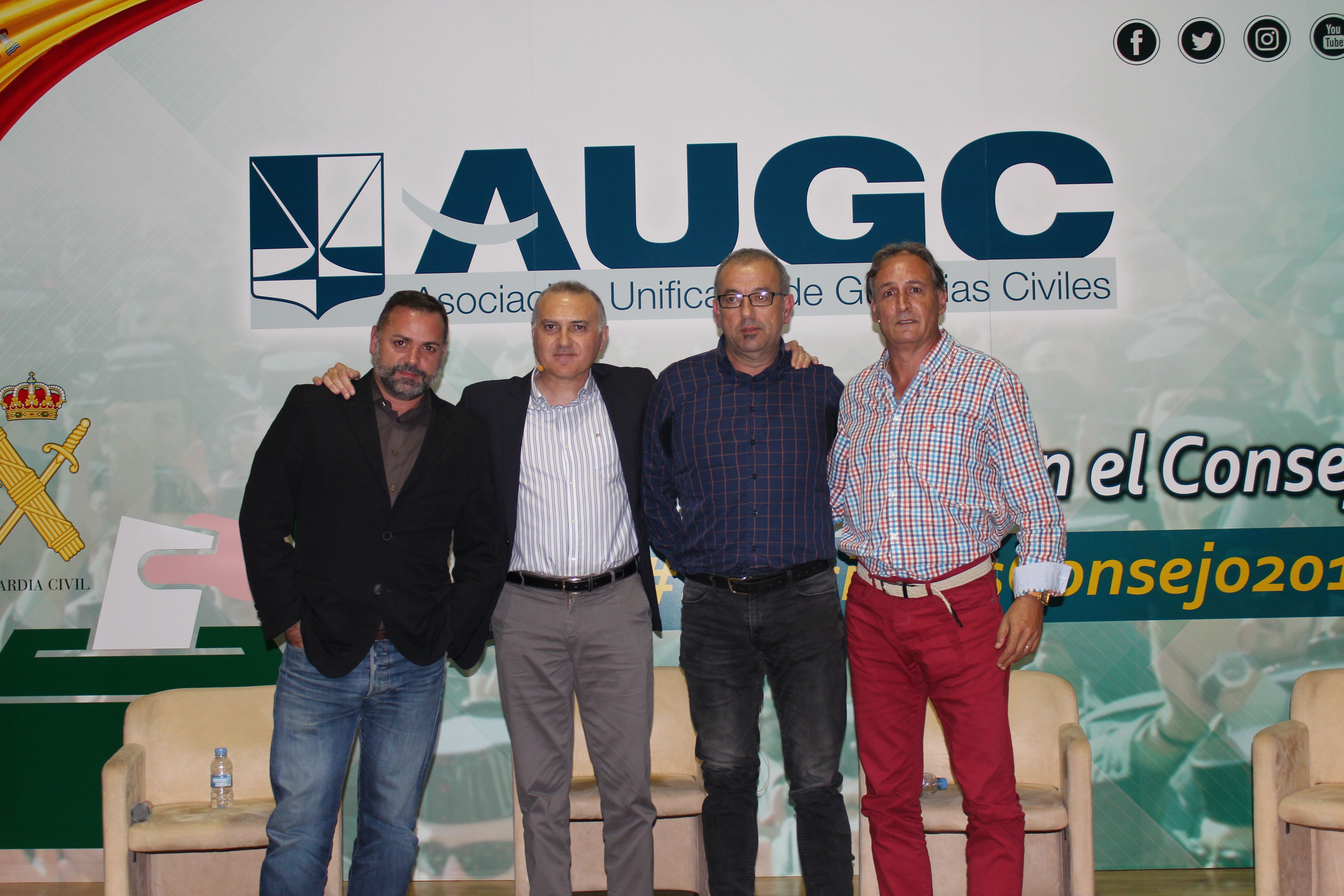 AUGC reclama la equiparación salarial para los guardias civiles en un acto electoral histórico celebrado en la Dirección General
