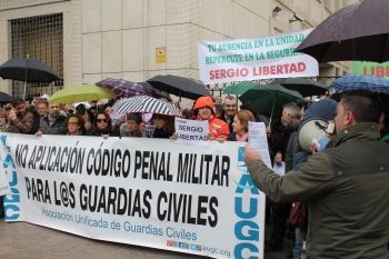 Miércoles 4 de marzo, concentración frente al Ministerio del Interior contra la aplicación del Código Penal Militar