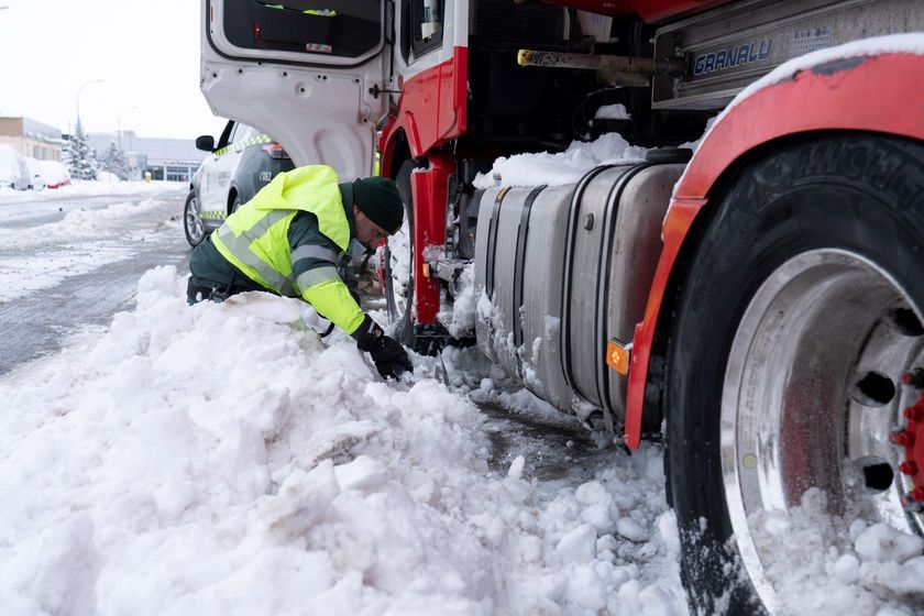 AUGC ya reclamó en enero que se recompensase el sobreesfuerzo de los guardias civiles durante el temporal 'Filomena'