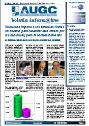 DESCARGATE EL ULTIMO BOLETÍN INFORMATIVO DE AUGC