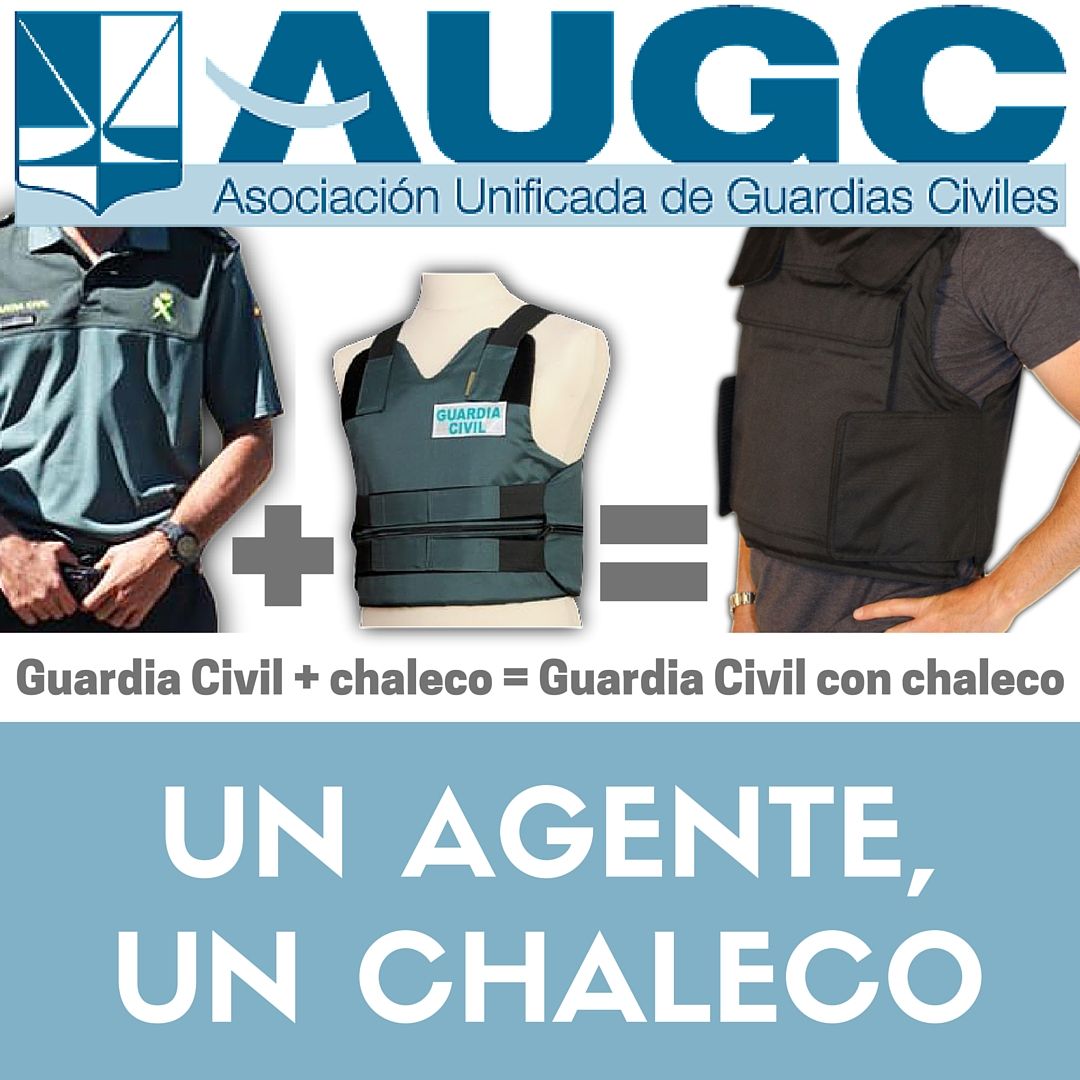 La Guardia Civil gasta 1,3 mill. € en gas lacrimógeno mientras ignora la petición de chalecos antibalas