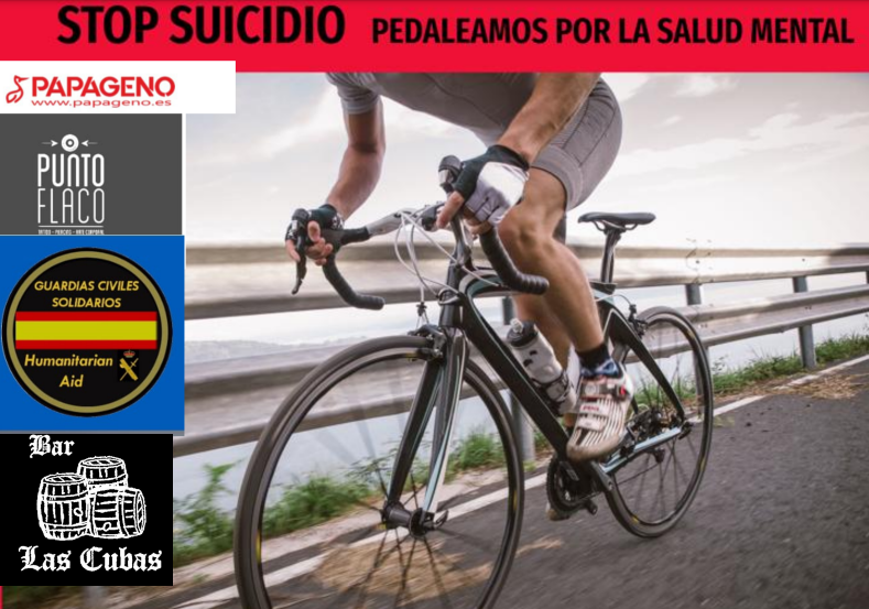 Un recorrido solidario de 1.643 kilómetros en bicicleta para visibilizar la lacra del suicidio en la Guardia Civil