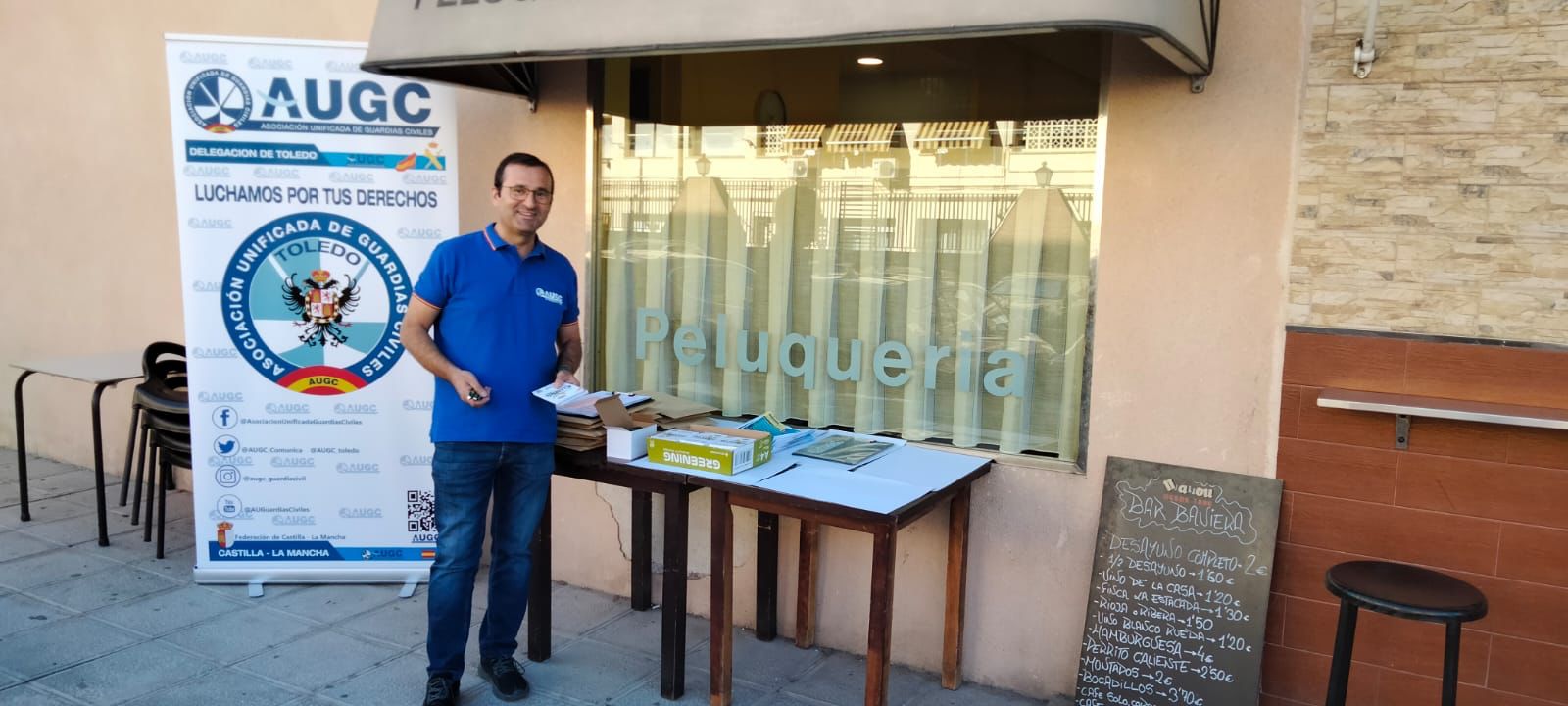 La Comandancia de la Guardia Civil de Toledo prohíbe la entrada a los representantes de la Delegación Provincial de AUGC