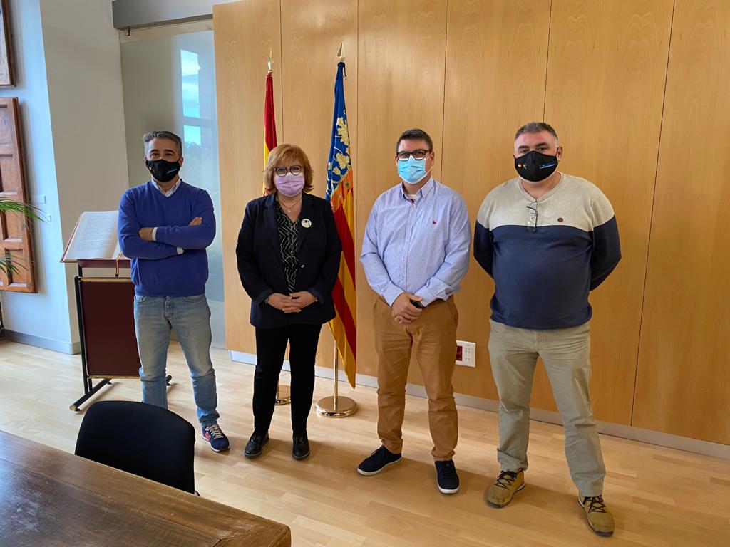 Representantes de AUGC en la Comunitat Valenciana se reúnen con la delegada del Gobierno