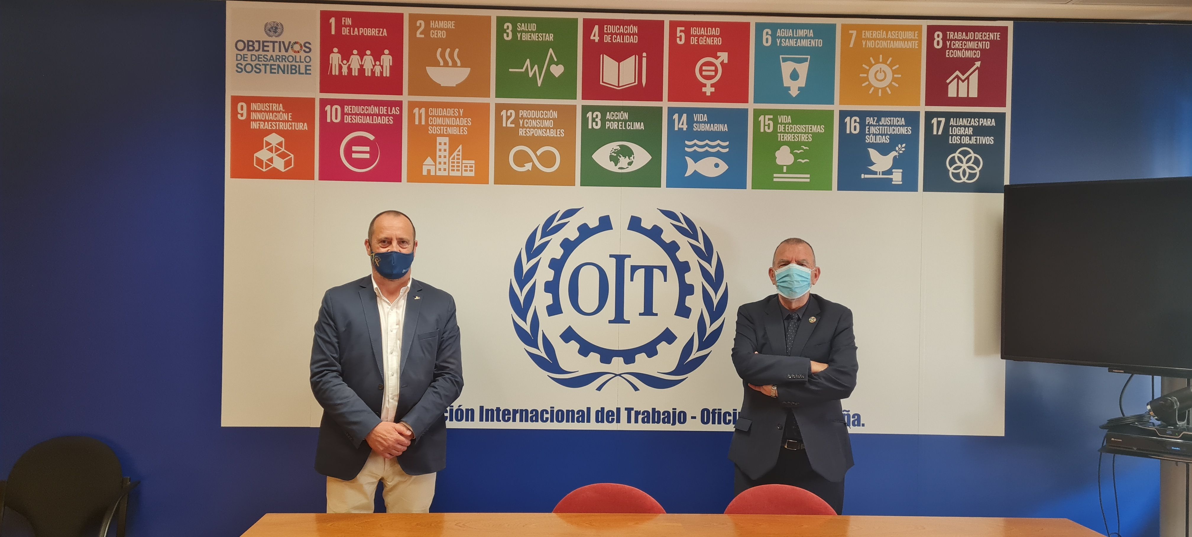 AUGC se reúne con el director de la Organización Internacional del Trabajo en España para tratar del derecho de sindicación en la Guardia Civil