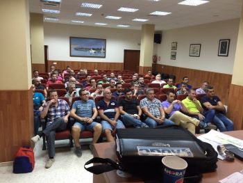 Numerosos compañeros confirman en la asamblea de AUGC  Huelva su asistencia al 14N