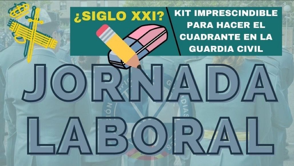 AUGC denuncia la utilización irregular de la Jornada Laboral a los guadias civiles en algunos Puestos de la provincia de Huelva