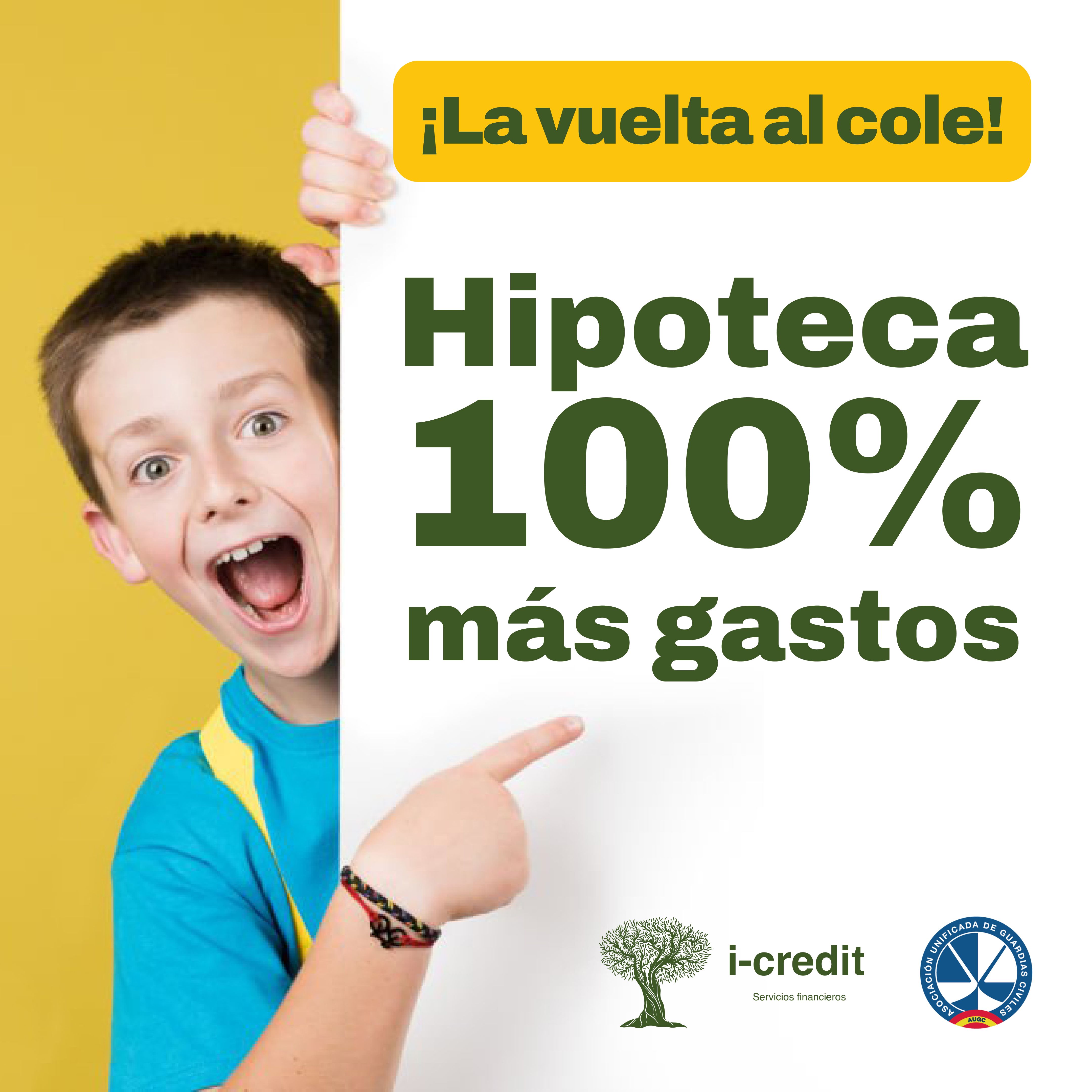 ¡Se acabaron las vacaciones! Comienza a buscar vivienda desde ya de la mano de I-Credit y AUGC y obtendrás hasta el 100% de la hipoteca que necesitas