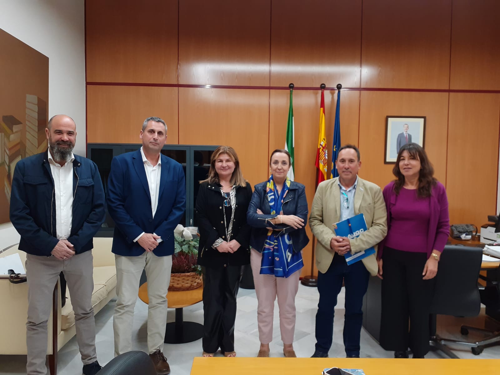 AUGC le traslada a la Junta de Andalucía sus propuestas para mejorar la seguridad en la Comunidad Autónoma