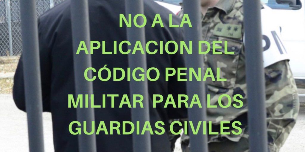 AUGC logra que se absuelva a un guardia civil acusado de un delito militar