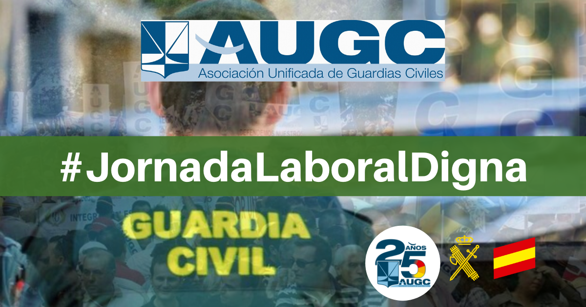 AUGC logra un nuevo éxito judicial y los tribunales condenan a la Guardia Civil por no respetar el descanso de once horas entre servicios