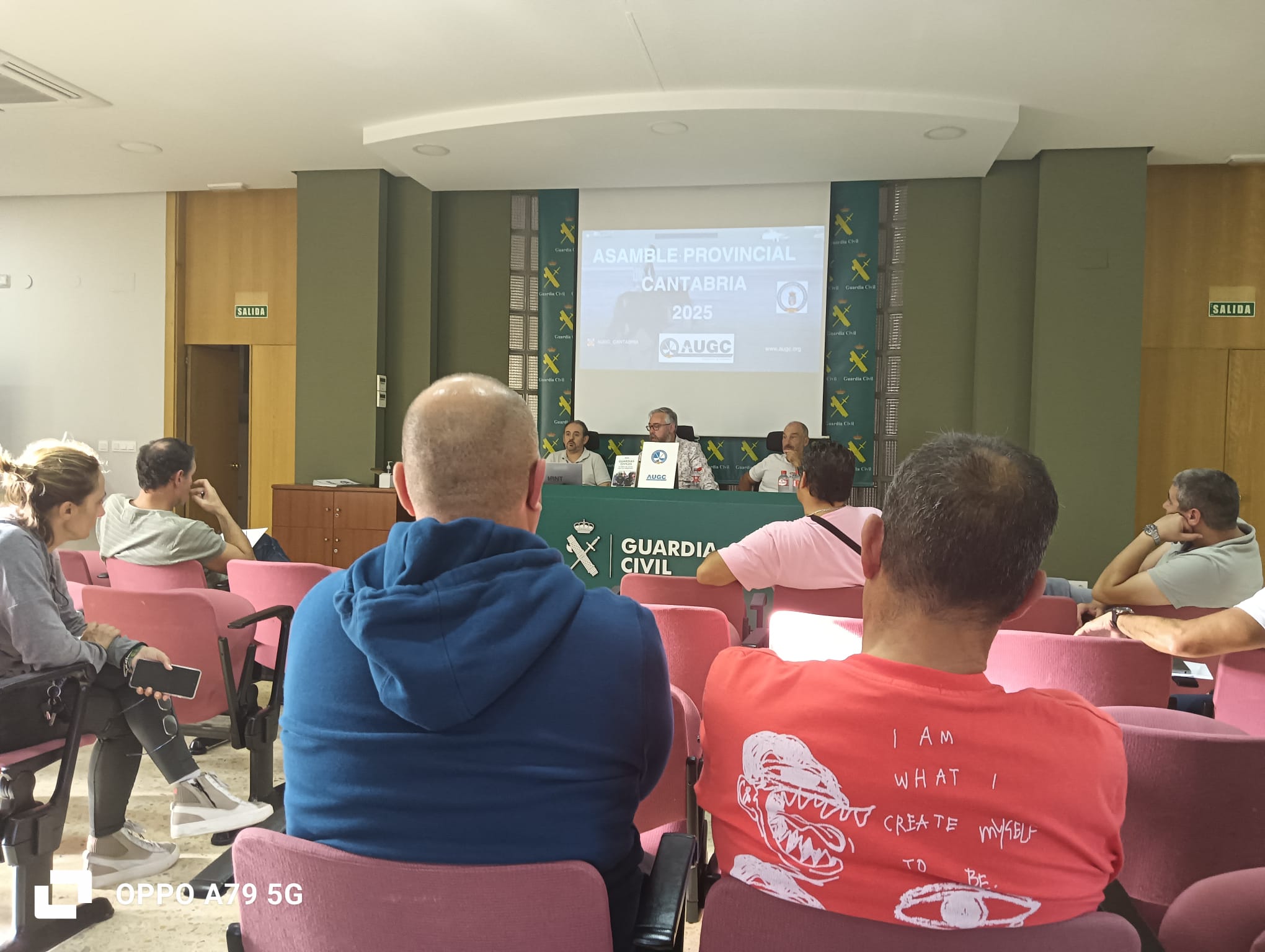 La Delegación de AUGC en Cantabria celebra una jornada informativa en la Comandancia centrada en la reclamación de derechos de los guardias civiles