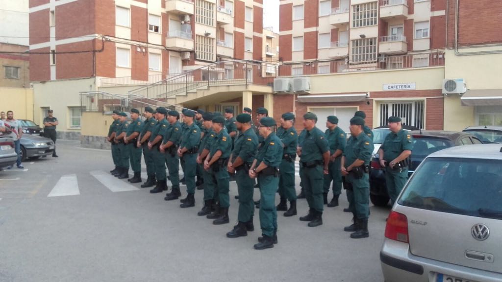 AUGC Murcia realiza un homenaje a los guardias civiles que participaron en la Operación Copérnico