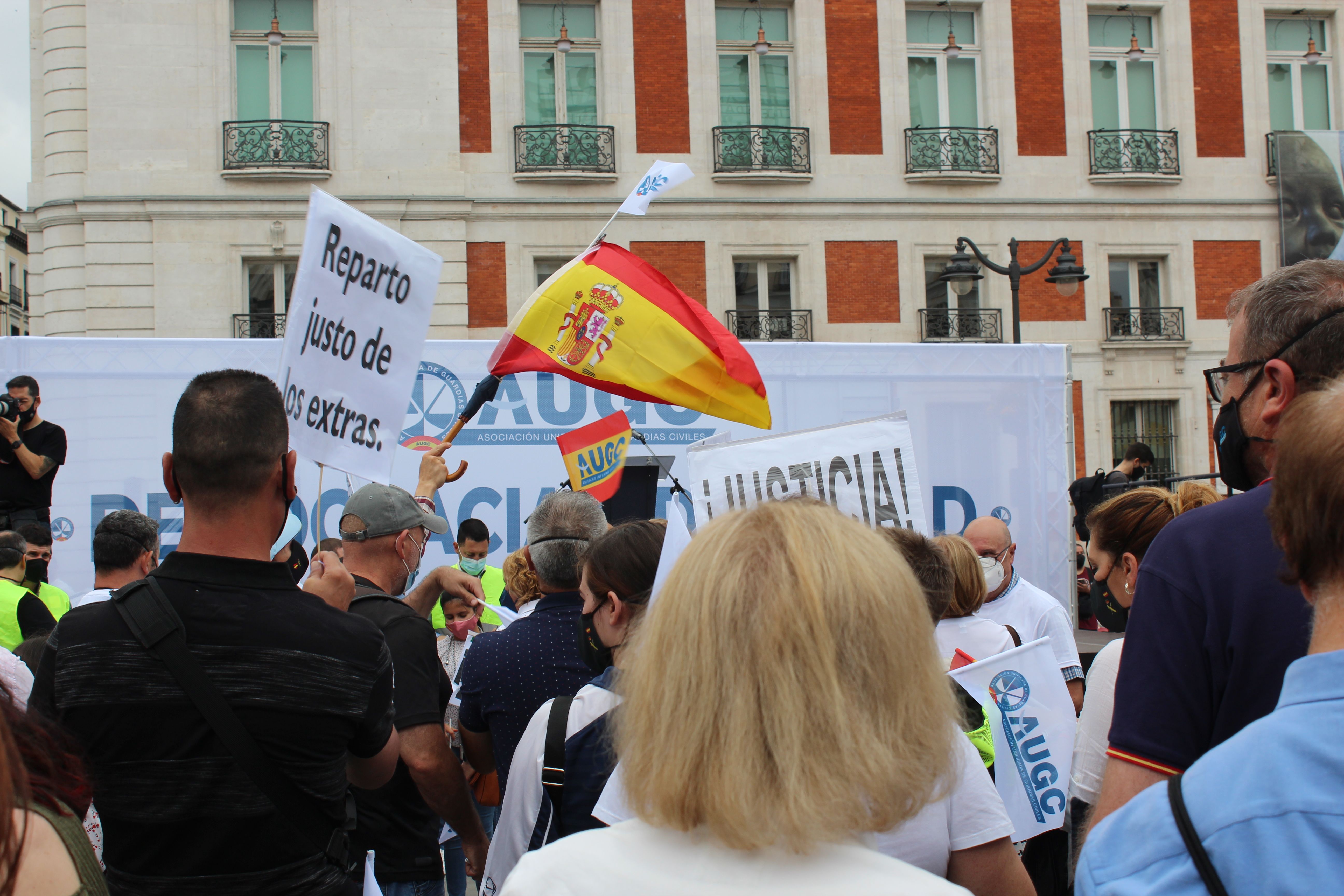 Todo listo para la manifestación del sábado, donde los guardias civiles clamarán ante Interior por su falta de derechos sociolaborales