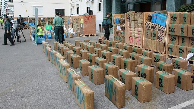La Guardia Civil permite el depósito y manipulación ilegal de droga en sus instalaciones