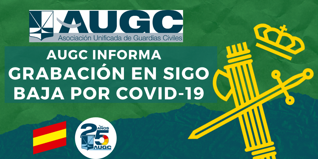 El verdadero tratamiento de la baja médica por coronavirus en la Guardia Civil