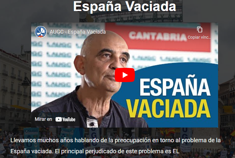 AUGC reclama incentivos para los guardias civiles que trabajan y viven en la España vaciada