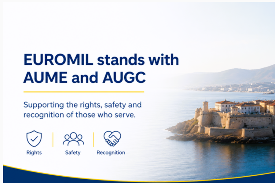 AUGC agradece el respaldo de EUROMIL a la Guardia Civil desplegada en Ceuta