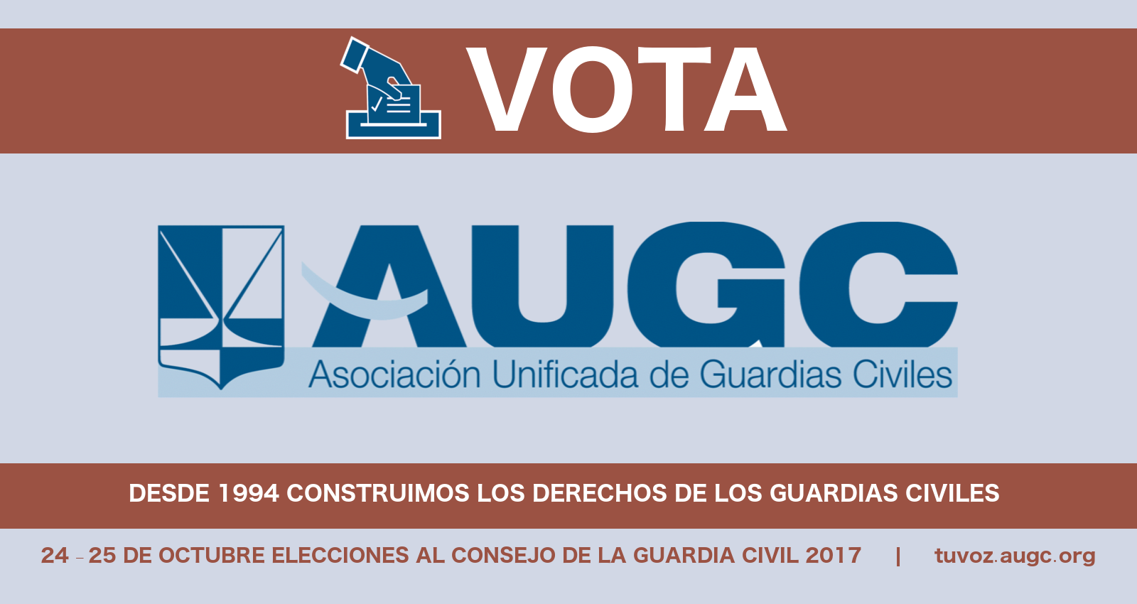 Por qué deberías votar AUGC en las elecciones al Consejo