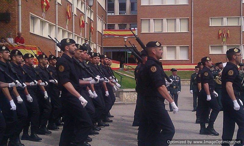 El GRS de Madrid, retirado de tareas de seguridad para ensayar hipotéticos desfiles