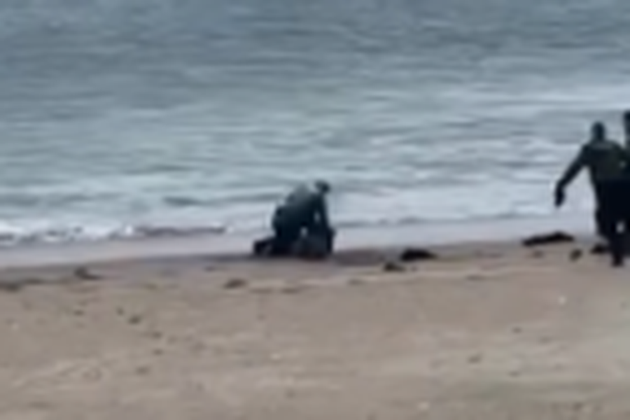 Momento de la detención