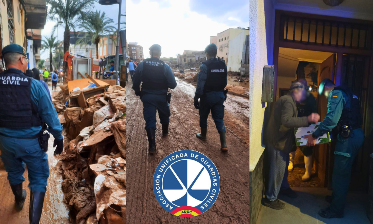 AUGC denuncia impagos y agravios a los guardias civiles en sus gratificaciones por la DANA: exigimos respuestas ya