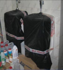 Subsector Zamora: lamentable estado de los vestuarios de esta Unidad.