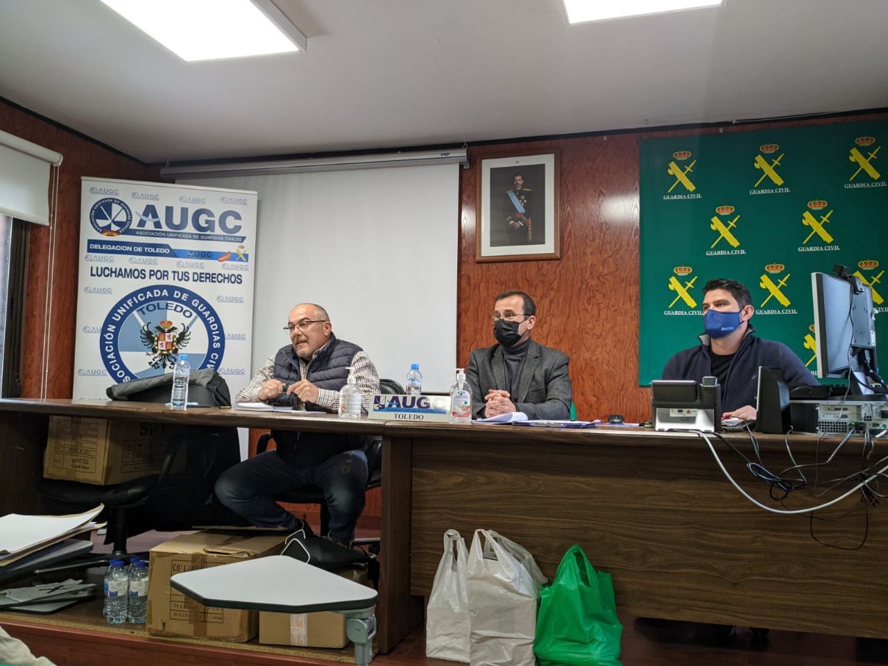 AUGC Toledo celebra su Asamblea General Ordinaria con los Afiliados en la Comandancia provincial