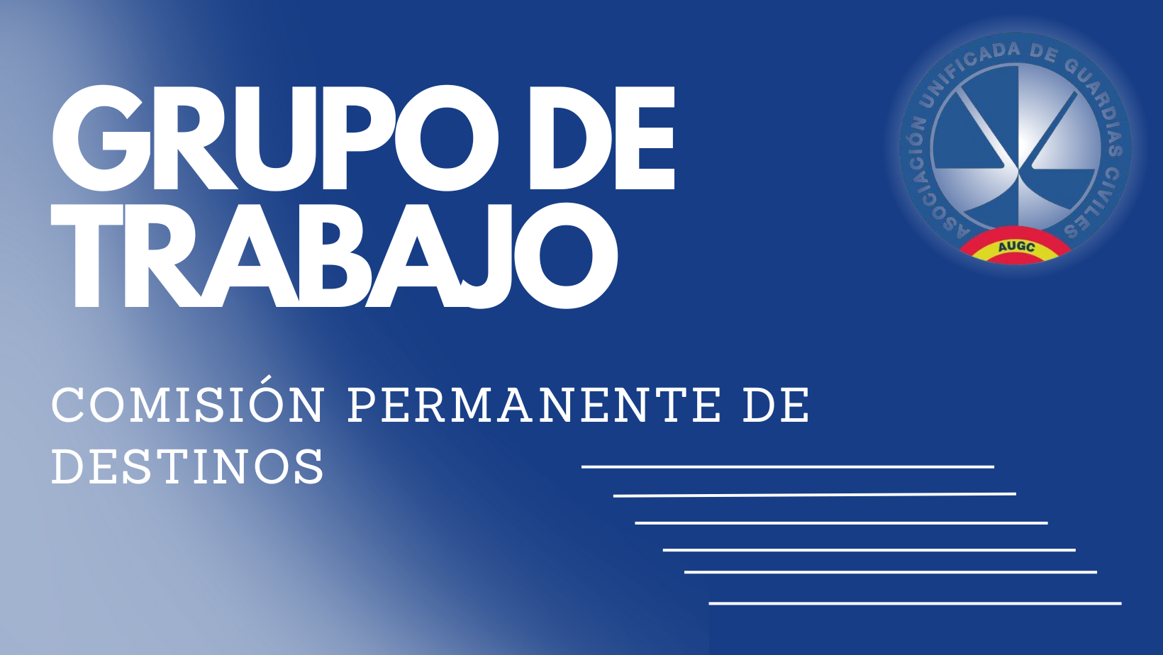 Grupo de Trabajo sobre la Normativa de Destinos y Comisión Permanente de Destinos