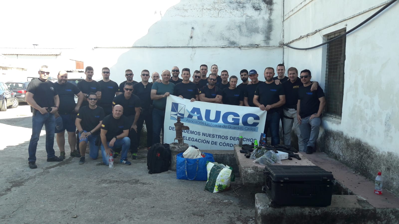 AUGC forma a guardias civiles en Córdoba sobre intervención policial