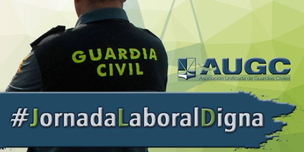 AUGC solicita a la Dirección General que se respete la jornada laboral de los guardias civiles y el derecho a los descansos singulares adicionales