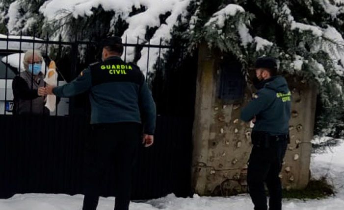 AUGC solicita el abono de la productividad por servicios extraordinarios para los guardias civiles que están actuando durante el temporal