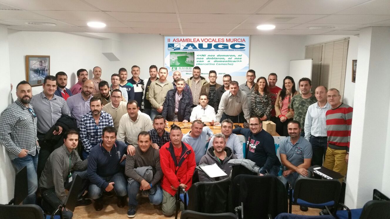AUGC Murcia celebra su II Asamblea Regional de Vocales