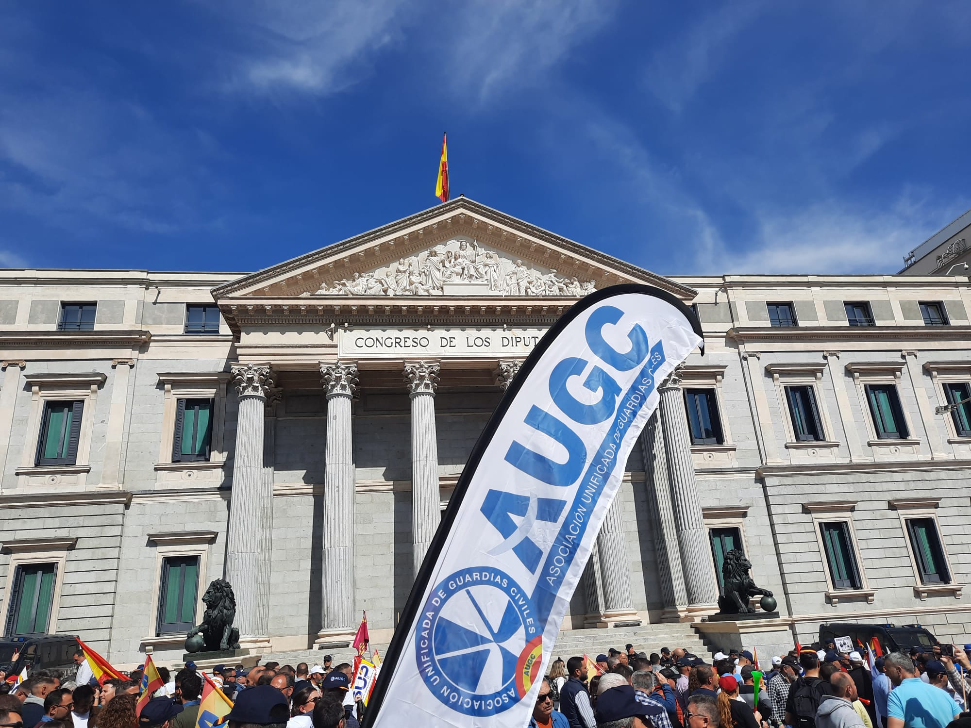 Llega al Congreso la proposición de Ley para aplicar los índices correctores a la jubilación de guardias civiles y policías